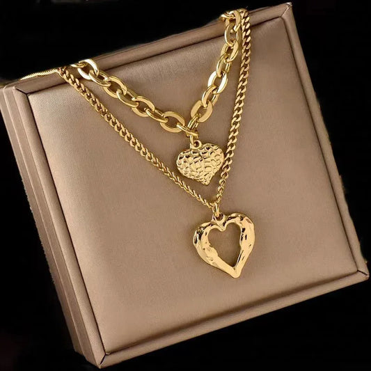 Titanium Steel Angel Wings Love Necklace - NUA BELLA