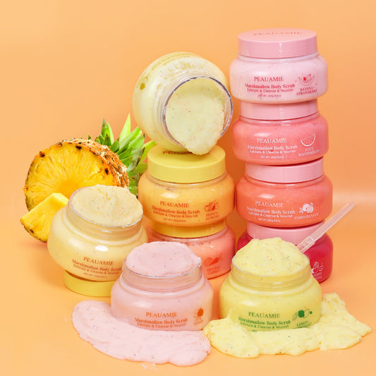 Vitamin C Cotton Candy Facial Scrub Cleanser - NUA BELLA