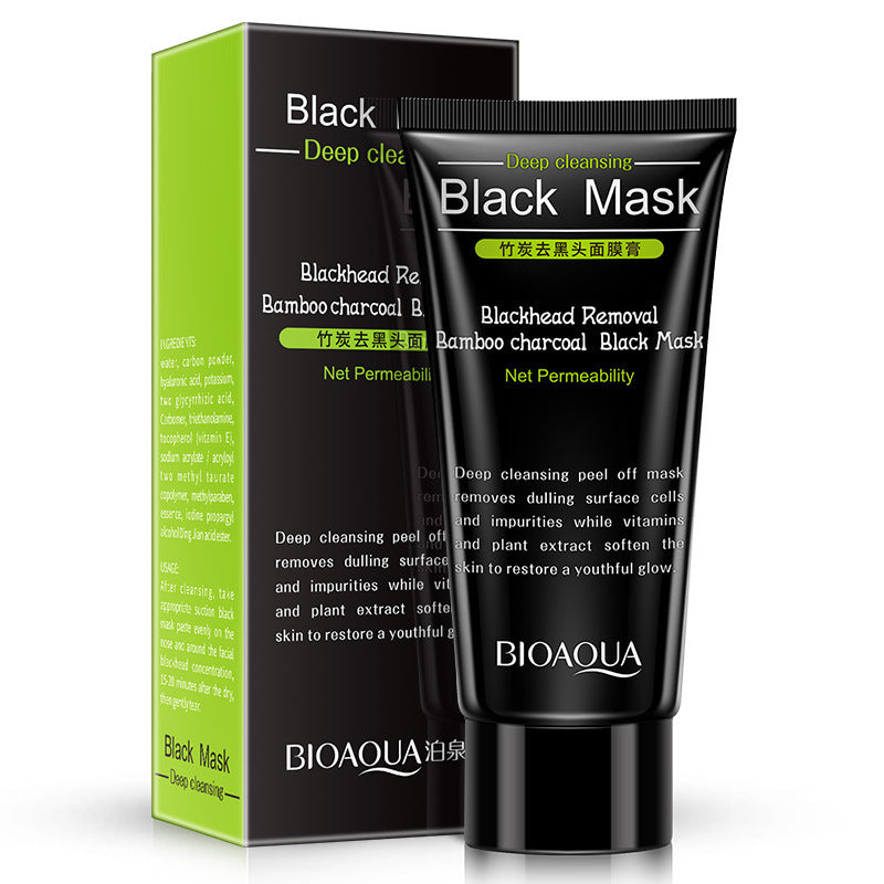 Bamboo Charcoal Desalination Blackhead Mask - NUA BELLA