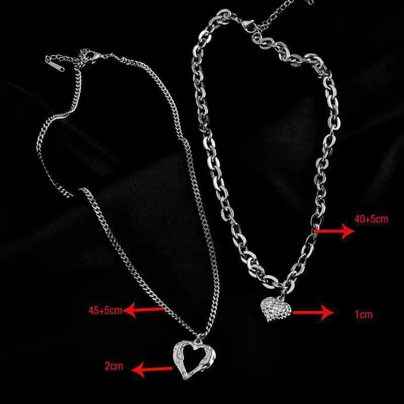 Titanium Steel Angel Wings Love Necklace - NUA BELLA